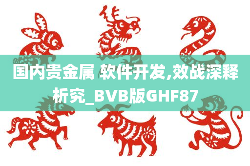 国内贵金属 软件开发,效战深释析究_BVB版GHF87