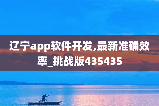 辽宁app软件开发,最新准确效率_挑战版435435