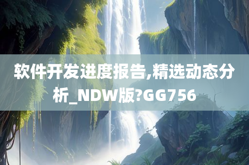 软件开发进度报告,精选动态分析_NDW版?GG756