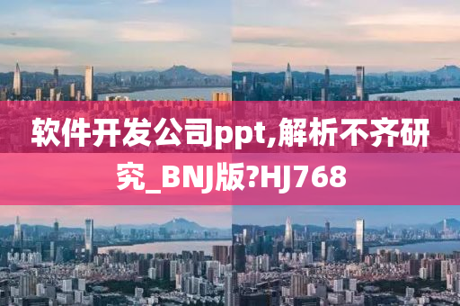 软件开发公司ppt,解析不齐研究_BNJ版?HJ768