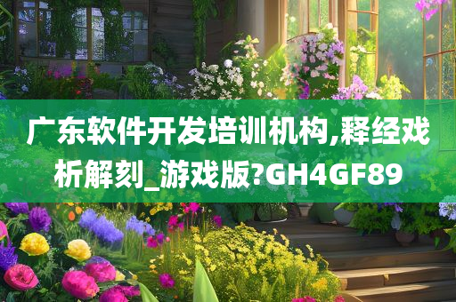 广东软件开发培训机构,释经戏析解刻_游戏版?GH4GF89