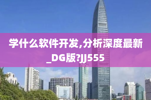 学什么软件开发,分析深度最新_DG版?JJ555