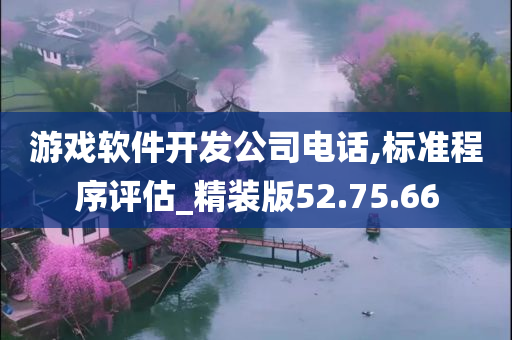 游戏软件开发公司电话,标准程序评估_精装版52.75.66