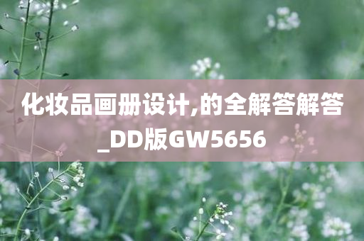 化妆品画册设计,的全解答解答_DD版GW5656