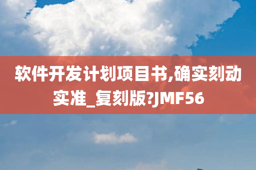 软件开发计划项目书,确实刻动实准_复刻版?JMF56