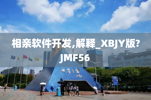 相亲软件开发,解释_XBJY版?JMF56