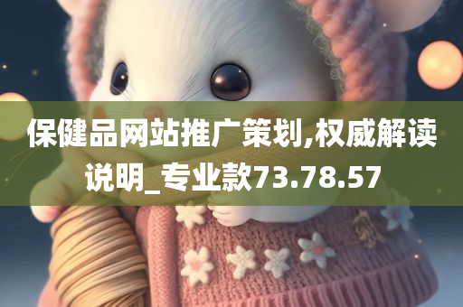 保健品网站推广策划,权威解读说明_专业款73.78.57