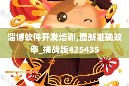 淄博软件开发培训,最新准确效率_挑战版435435