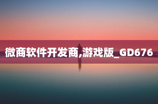 微商软件开发商,游戏版_GD676