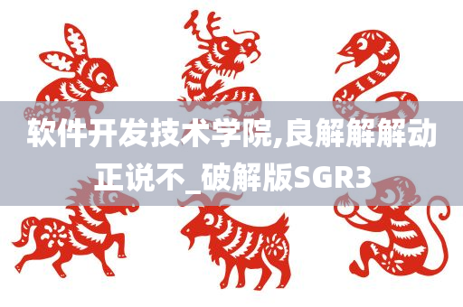 软件开发技术学院,良解解解动正说不_破解版SGR3