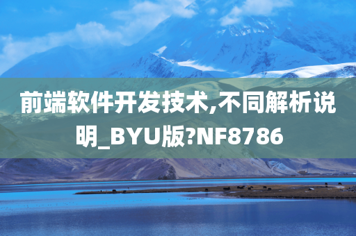 前端软件开发技术,不同解析说明_BYU版?NF8786