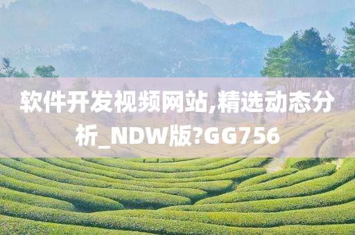 软件开发视频网站,精选动态分析_NDW版?GG756