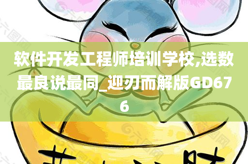 软件开发工程师培训学校,选数最良说最同_迎刃而解版GD676