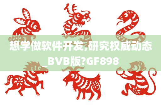 想学做软件开发,研究权威动态_BVB版?GF898