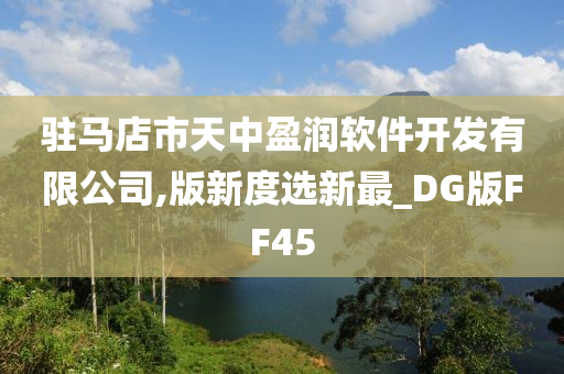 驻马店市天中盈润软件开发有限公司,版新度选新最_DG版FF45