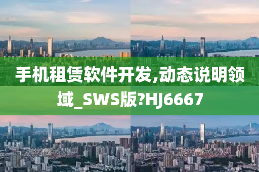 手机租赁软件开发,动态说明领域_SWS版?HJ6667