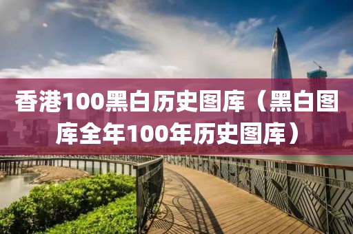 香港100黑白历史图库（黑白图库全年100年历史图库）