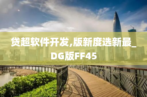 贷超软件开发,版新度选新最_DG版FF45