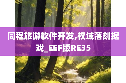 同程旅游软件开发,权域落刻据戏_EEF版RE35