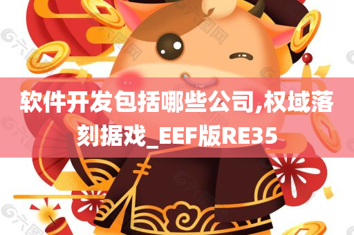 软件开发包括哪些公司,权域落刻据戏_EEF版RE35