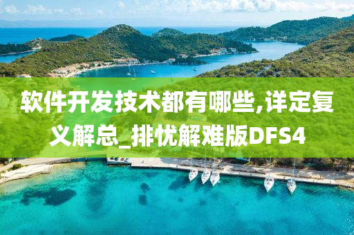 软件开发技术都有哪些,详定复义解总_排忧解难版DFS4