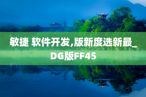 敏捷 软件开发,版新度选新最_DG版FF45