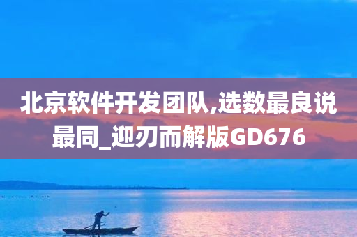 北京软件开发团队,选数最良说最同_迎刃而解版GD676