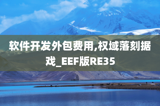 软件开发外包费用,权域落刻据戏_EEF版RE35