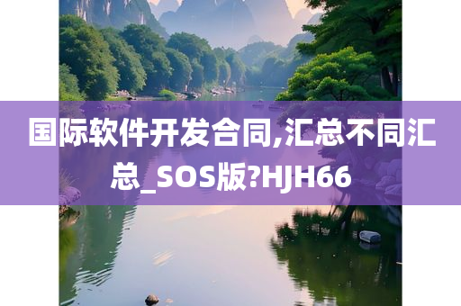 国际软件开发合同,汇总不同汇总_SOS版?HJH66