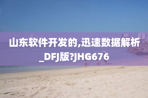 山东软件开发的,迅速数据解析_DFJ版?JHG676