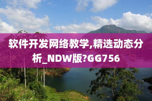 软件开发网络教学,精选动态分析_NDW版?GG756