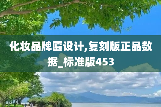 化妆品牌匾设计,复刻版正品数据_标准版453