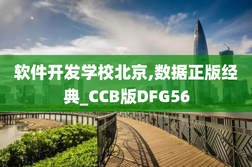 软件开发学校北京,数据正版经典_CCB版DFG56