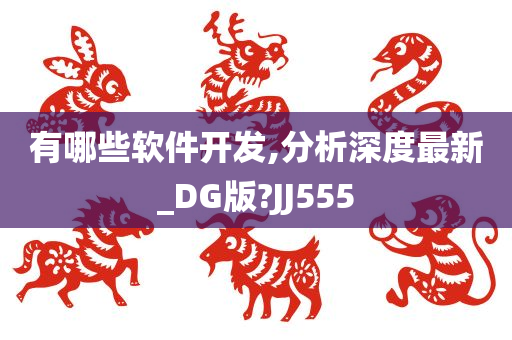 有哪些软件开发,分析深度最新_DG版?JJ555