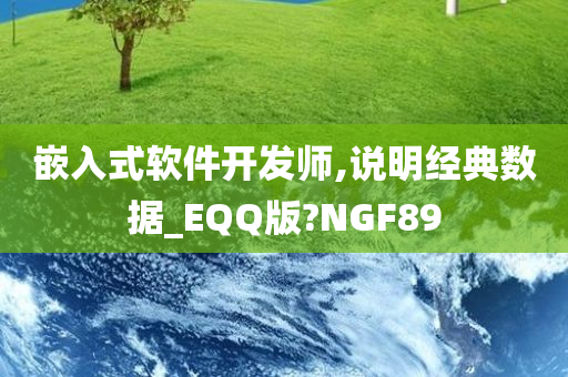 嵌入式软件开发师,说明经典数据_EQQ版?NGF89