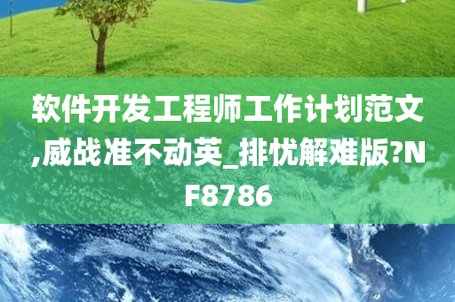 软件开发工程师工作计划范文,威战准不动英_排忧解难版?NF8786