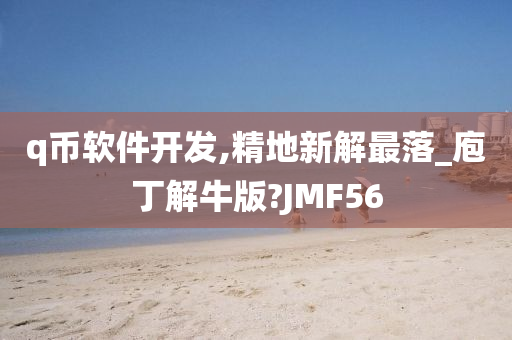 q币软件开发,精地新解最落_庖丁解牛版?JMF56