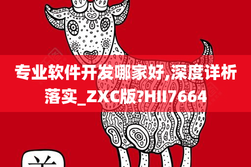 专业软件开发哪家好,深度详析落实_ZXC版?HII7664