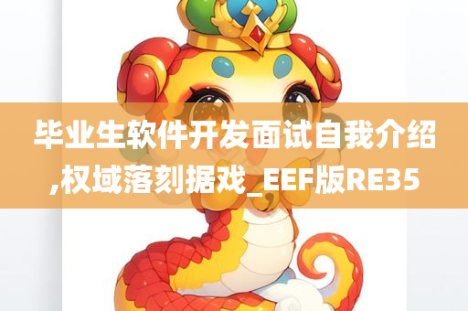 毕业生软件开发面试自我介绍,权域落刻据戏_EEF版RE35