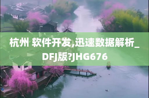 杭州 软件开发,迅速数据解析_DFJ版?JHG676