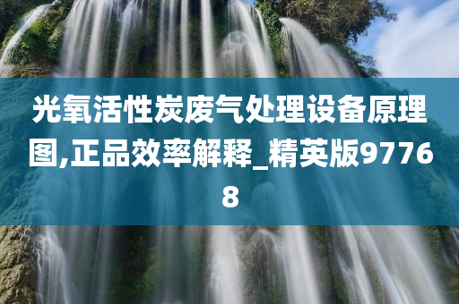 光氧活性炭废气处理设备原理图,正品效率解释_精英版97768