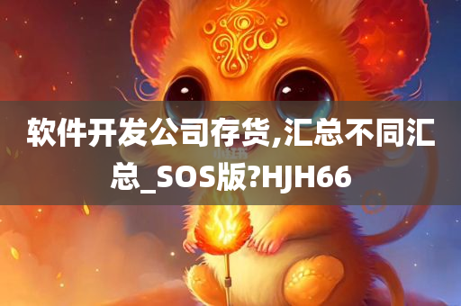 软件开发公司存货,汇总不同汇总_SOS版?HJH66