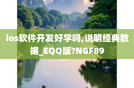 ios软件开发好学吗,说明经典数据_EQQ版?NGF89