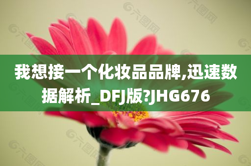 我想接一个化妆品品牌,迅速数据解析_DFJ版?JHG676