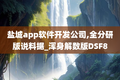 盐城app软件开发公司,全分研版说料据_浑身解数版DSF8