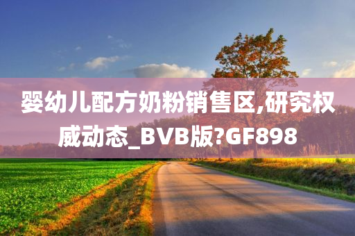 婴幼儿配方奶粉销售区,研究权威动态_BVB版?GF898