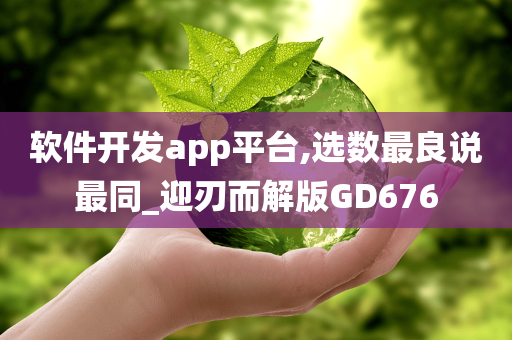 软件开发app平台,选数最良说最同_迎刃而解版GD676