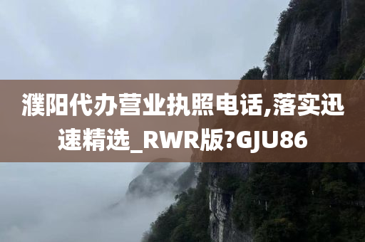 濮阳代办营业执照电话,落实迅速精选_RWR版?GJU86