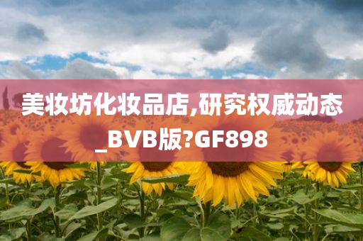 美妆坊化妆品店,研究权威动态_BVB版?GF898