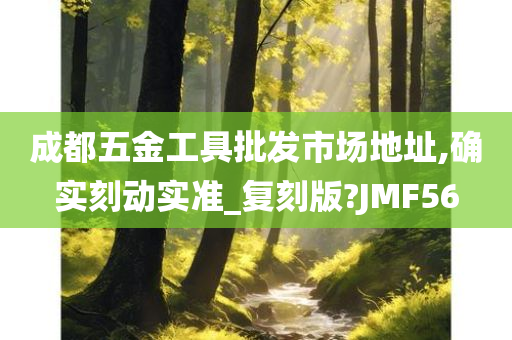 成都五金工具批发市场地址,确实刻动实准_复刻版?JMF56